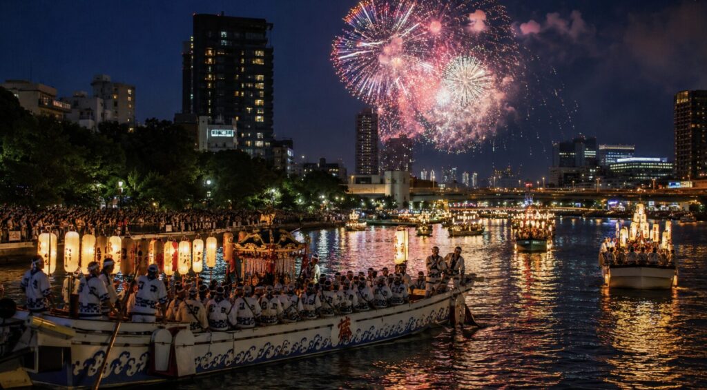 天神祭｜大阪の夏を代表する日本三大祭り