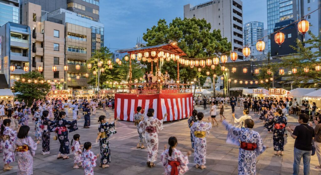 難波八阪神社夏祭り