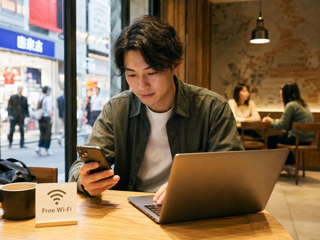 大阪ミナミで想定されるVPNの利用シーン