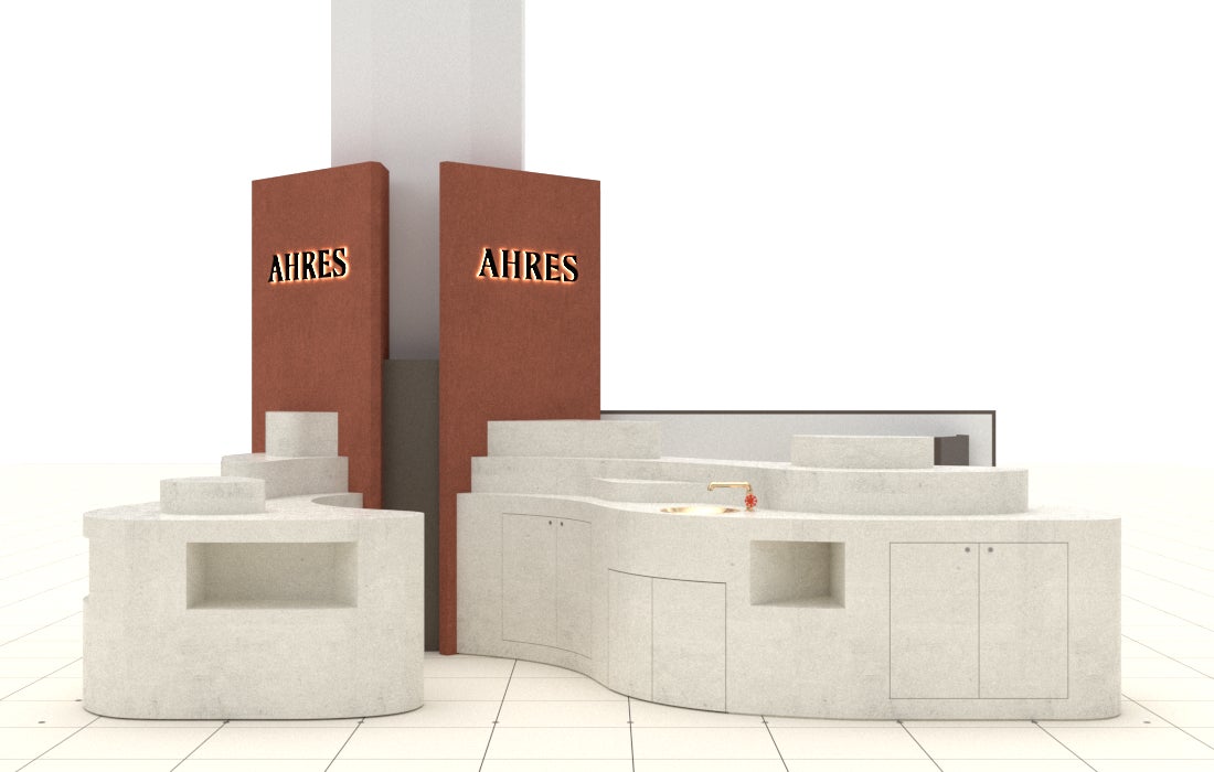 AHRESが公式発表した大丸心斎橋店の売場イメージ