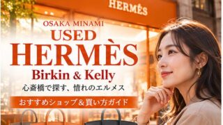 心斎橋で中古HermèsのBirkinやKellyを探すためのショッピングガイド